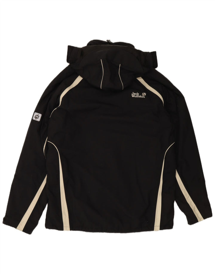 JACK WOLFSKIN Muška vjetrovka s kapuljačom UK 44 XL Black Colourblock