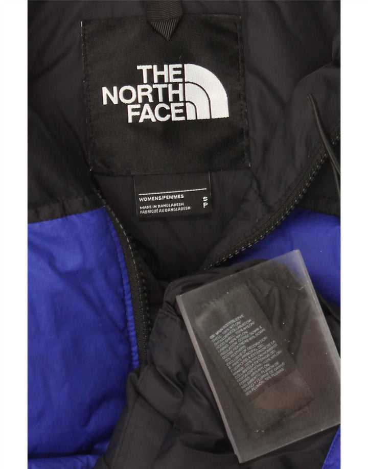 The North Face ženska velika podstavljena jakna UK 10 Small Blue Colourblock