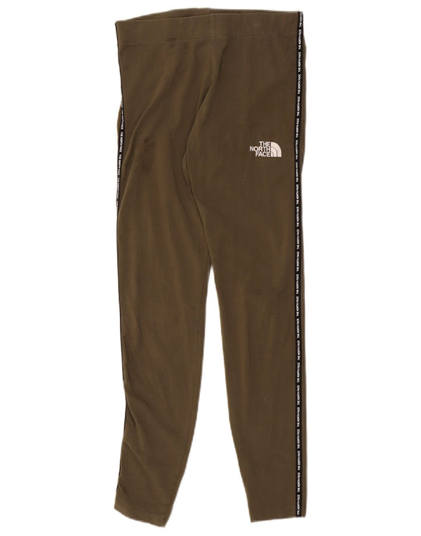 The North Face ženske grafičke tajice UK 8, mali kaki pamuk u boji
