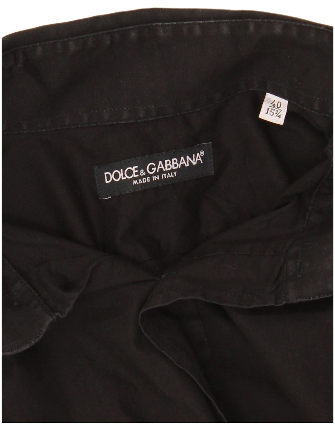 Dolce & Gabbana muška košulja veličina 40 15 3/4 srednje crna