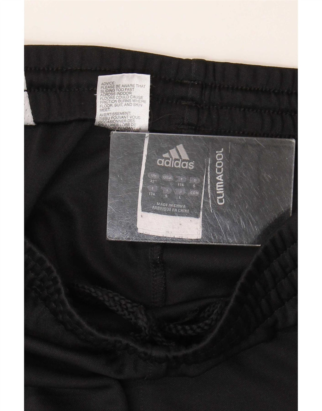 Adidas muške Climacool hlače za trenirku srednje crne boje od poliestera