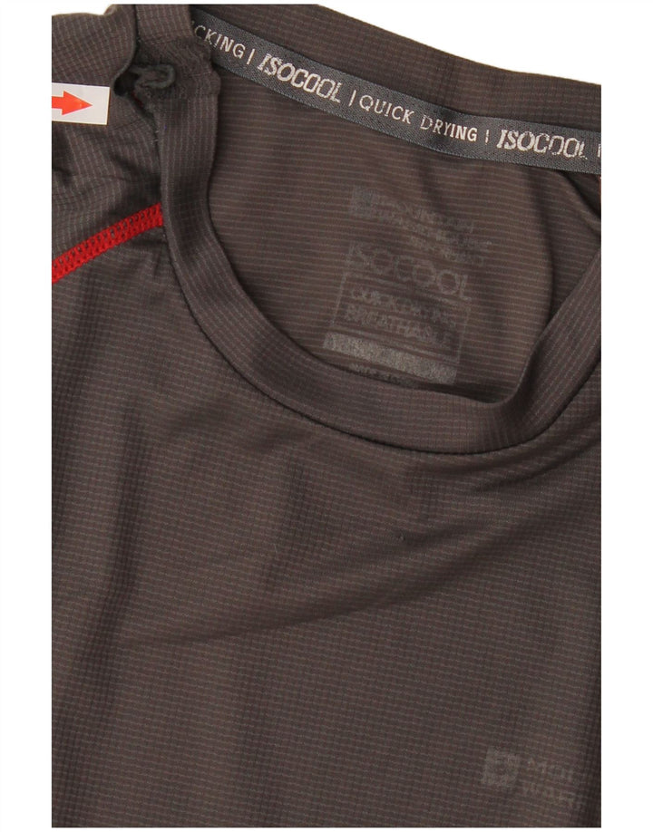 MOUNTAIN WAREHOUSE Muška majica kratkih rukava Mala siva karirana