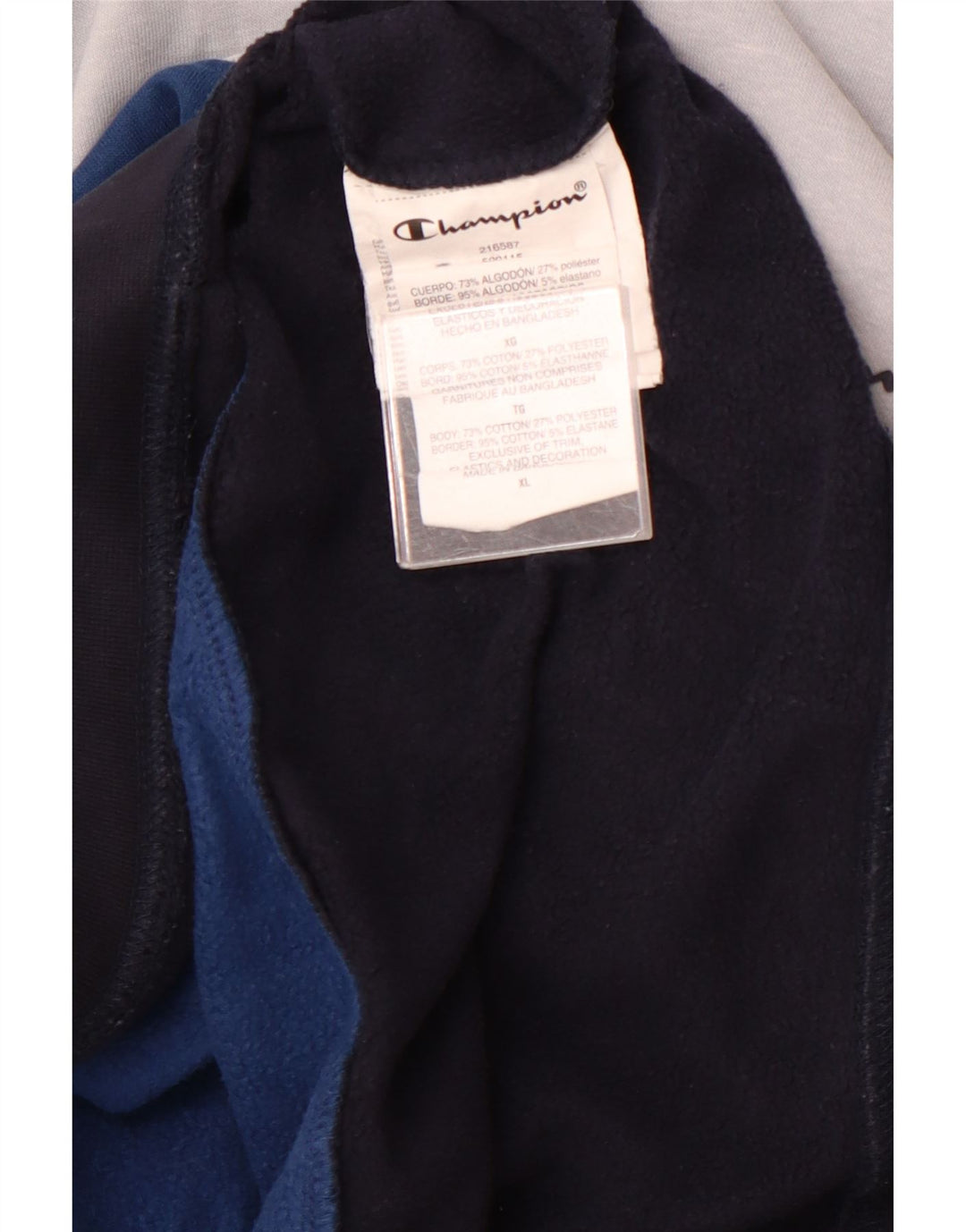 CHAMPION Muška majica s kapuljačom XL Raznobojni pamuk u boji