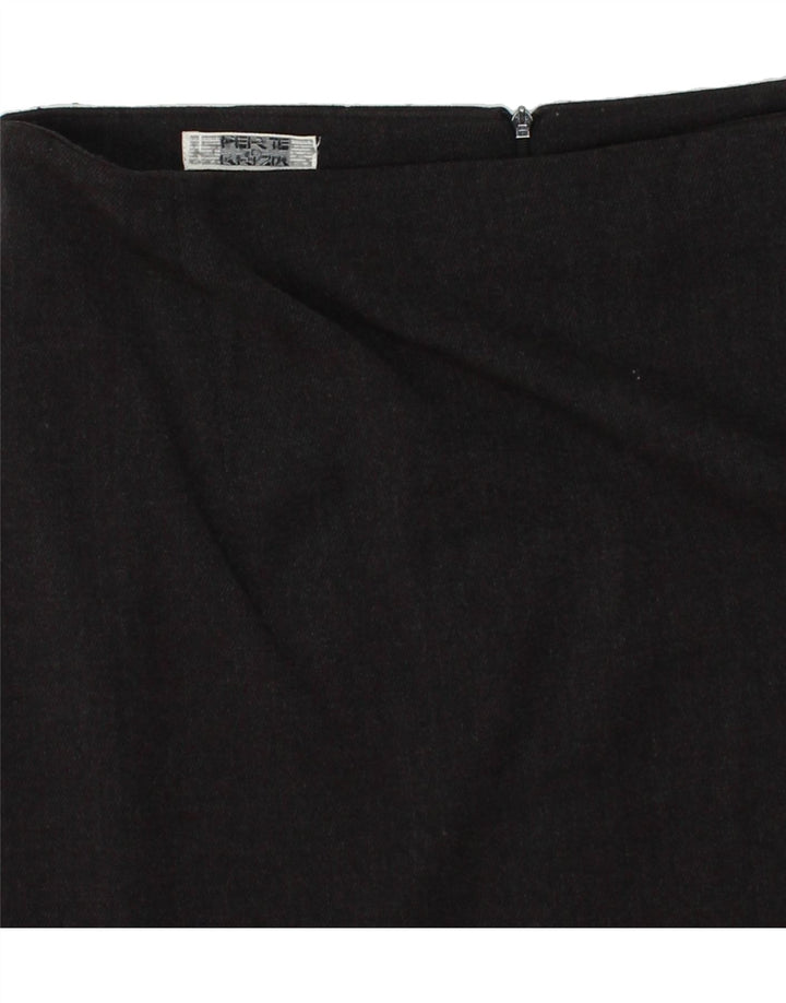 KRIZIA Womens Straight Skirt W34 Large  Black Vintage Krizia and Second-Hand Krizia from Messina Hembry 