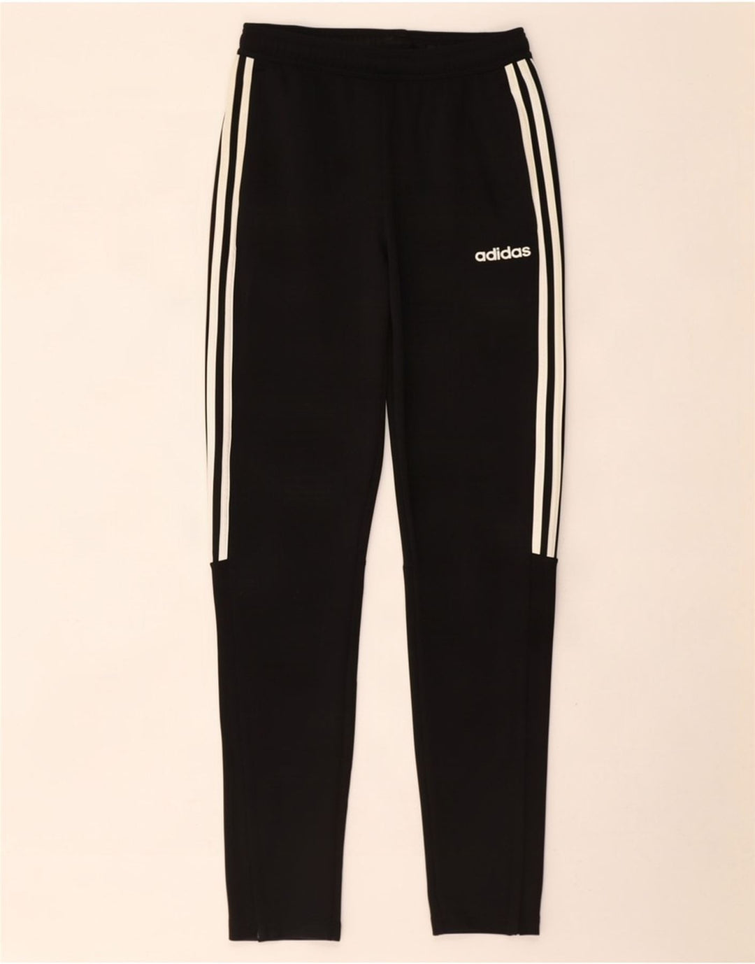 Adidas muške trenirke Climalite male crne poliesterske hlače