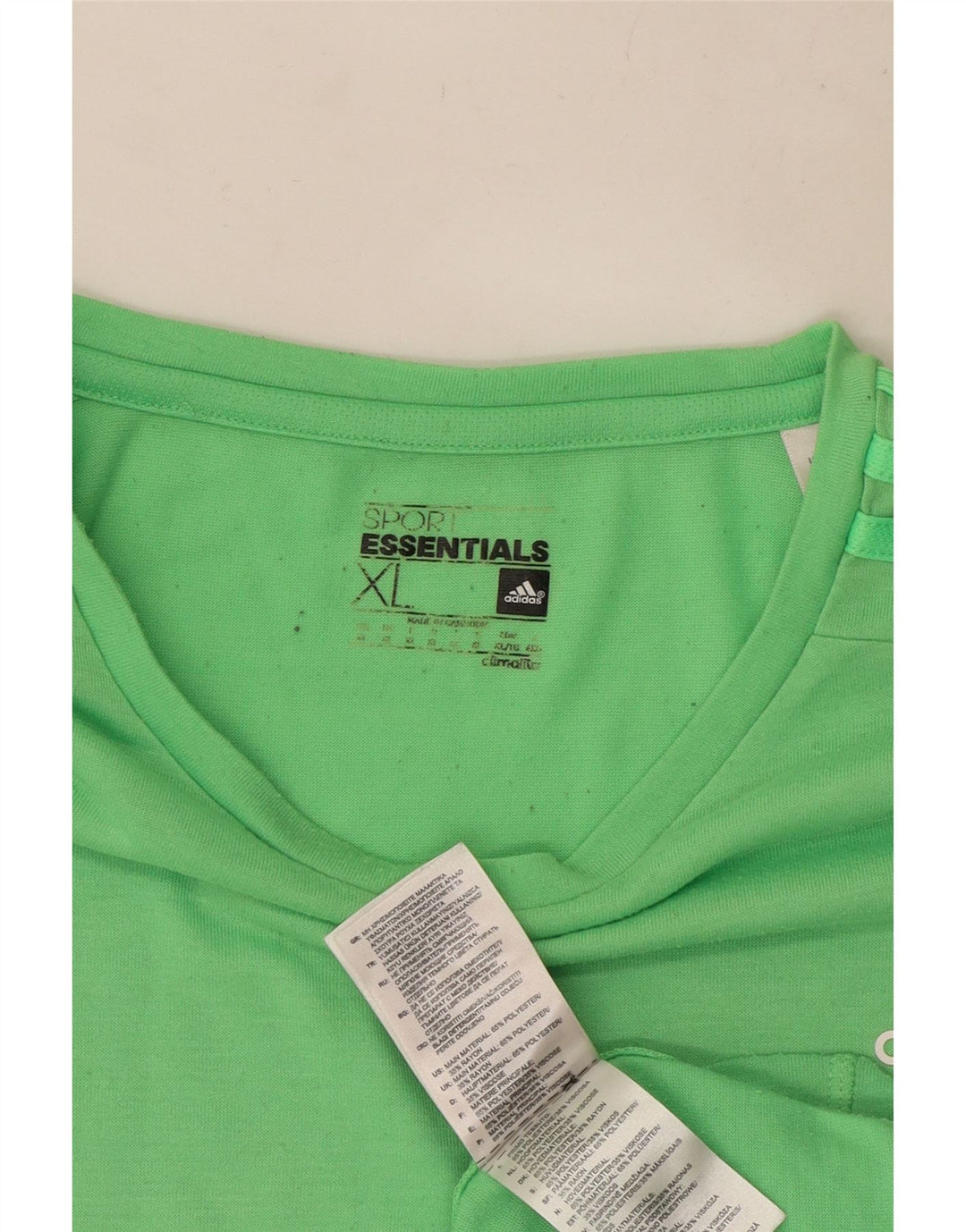 Adidas muška majica Climalite Top XL zeleni poliester