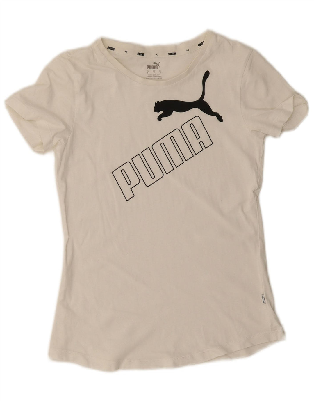 Puma ženska majica kratkih rukava s grafičkim motivima UK 10 Small White