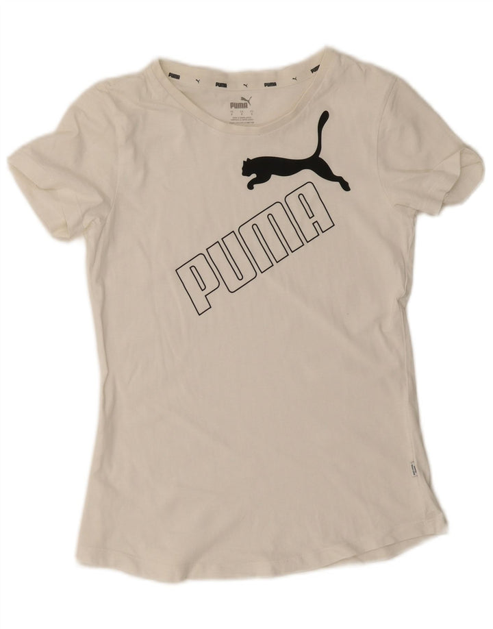 Puma ženska majica kratkih rukava s grafičkim motivima UK 10 Small White