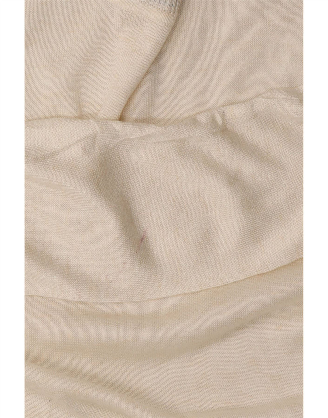 ZARA ženski džemper s veznim izrezom UK 14 Srednje bijeli