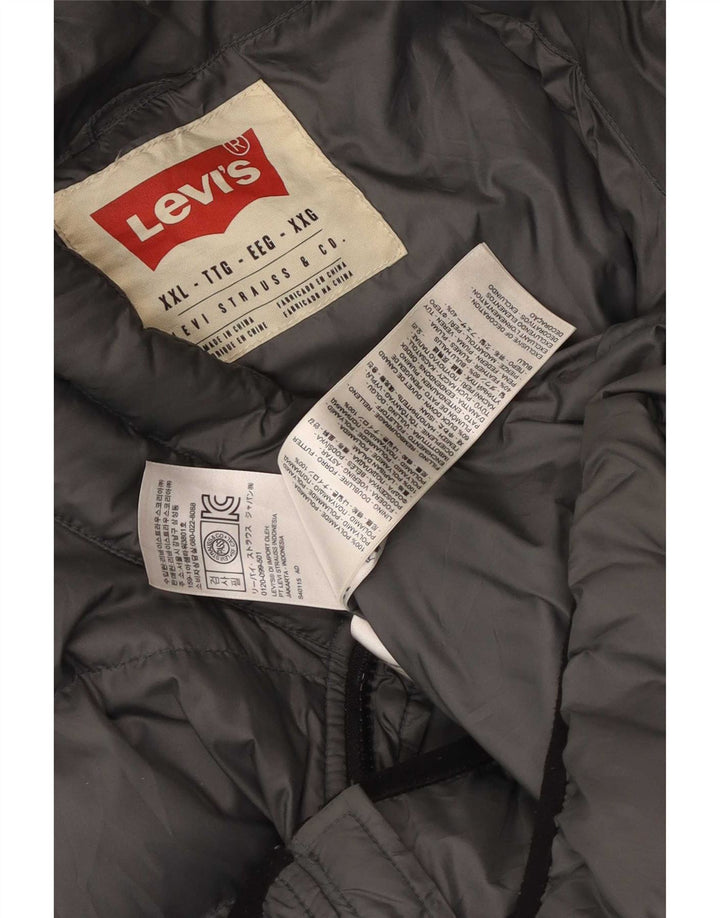 Levi's muška podstavljena jakna UK 44 2XL sivi poliamid