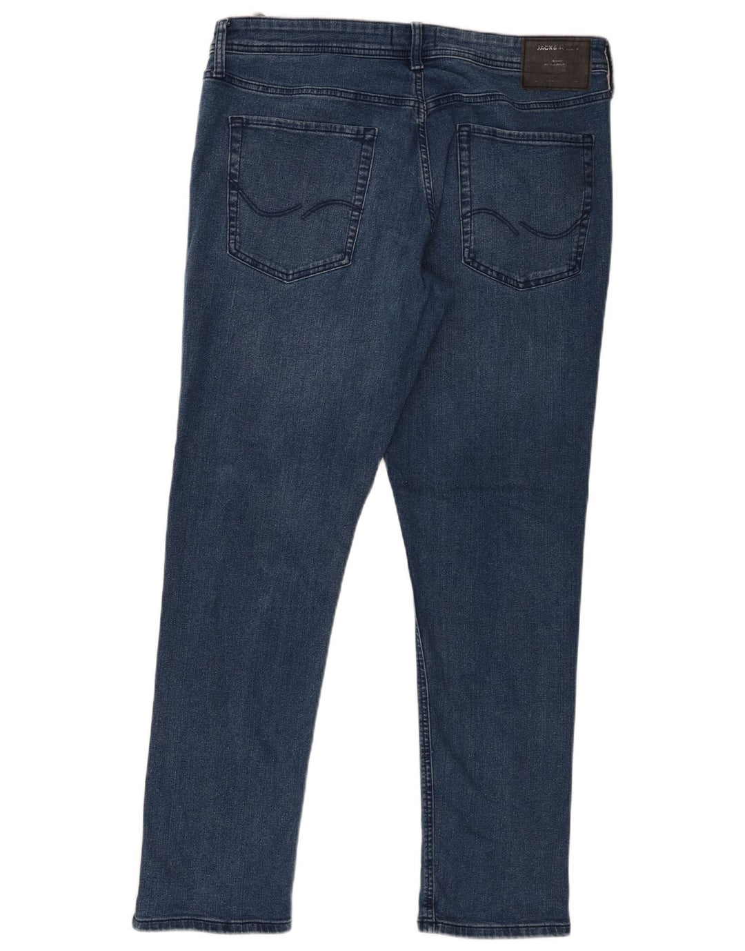 Jack & Jones Muške uske traperice W36 L32 Plavi pamuk