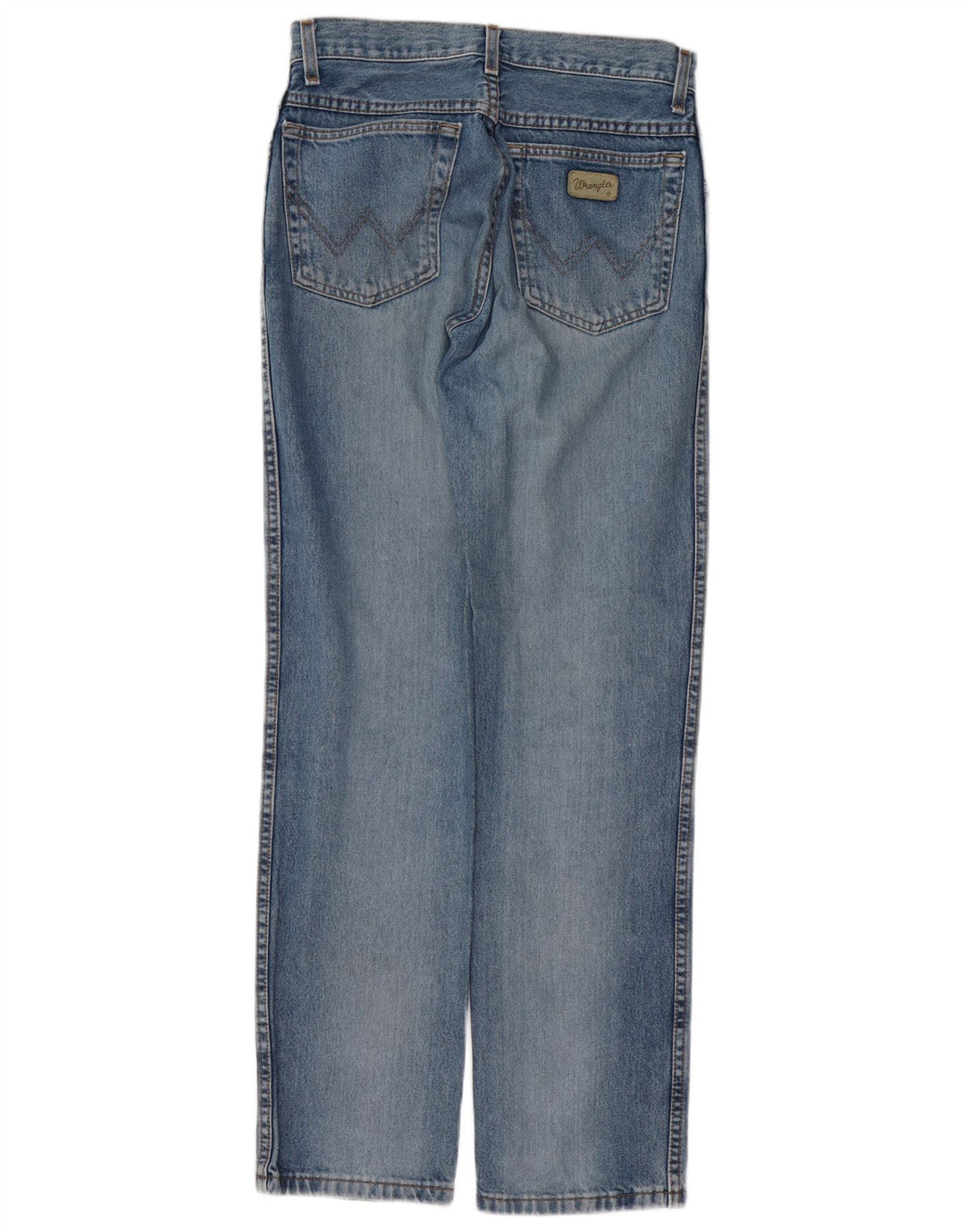 WRANGLER Muške Texas Straight Jeans W30 L32 Plavi pamuk