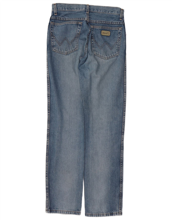 WRANGLER Muške Texas Straight Jeans W30 L32 Plavi pamuk