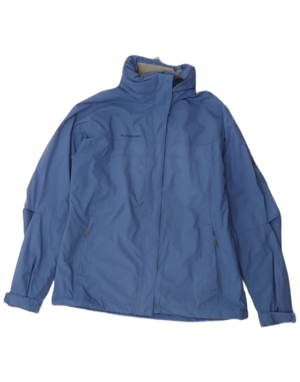 Mammut ženska kišna jakna s kapuljačom UK 16 Large Blue