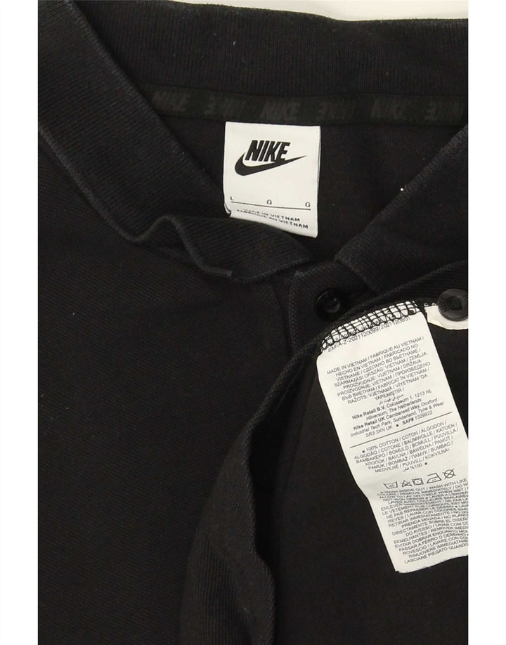 Nike muška polo majica velika crna pamučna