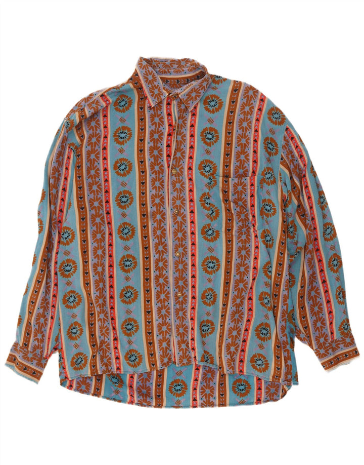 Izaro muška košulja Large Blue Geometric