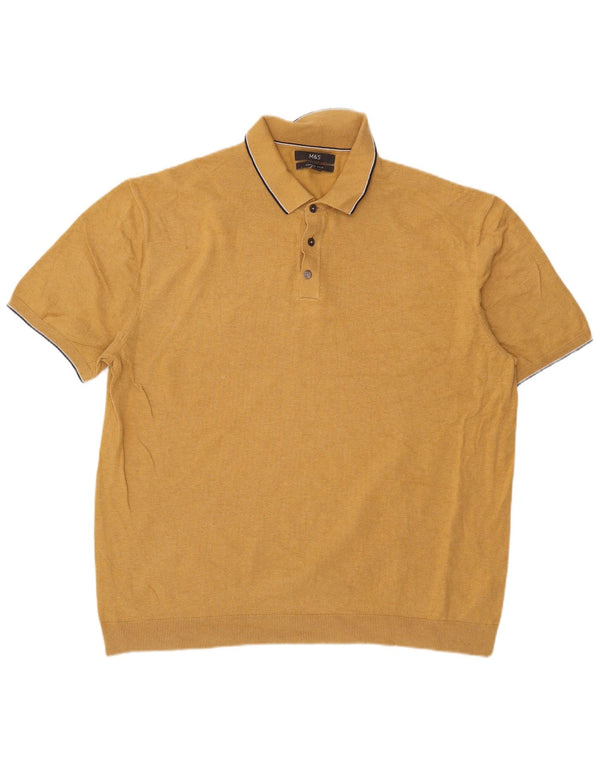 Marks & Spencer muška polo majica 2XL žuti pamuk