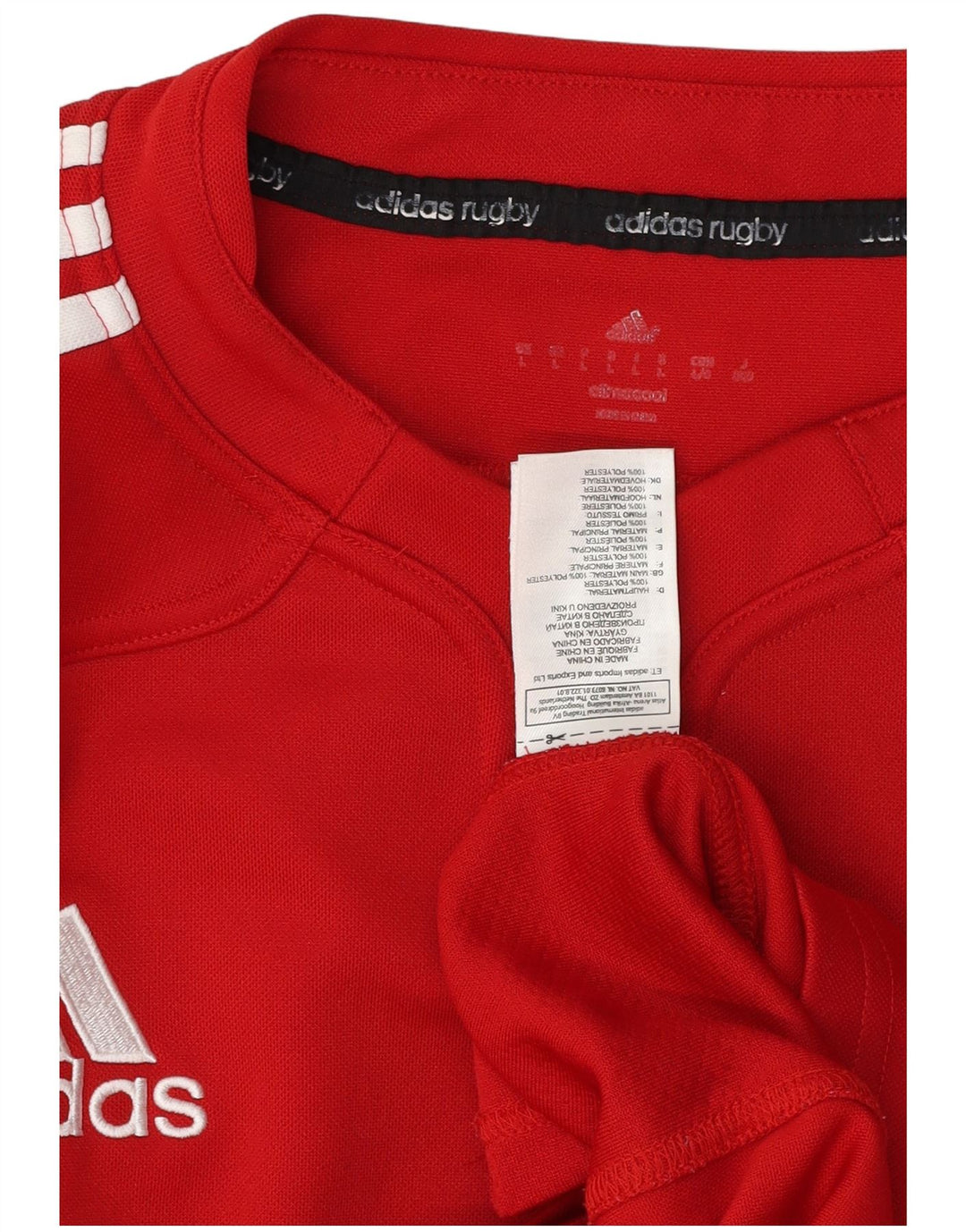 Adidas muška majica s kratkim rukavima Climacool, veliki crveni poliester
