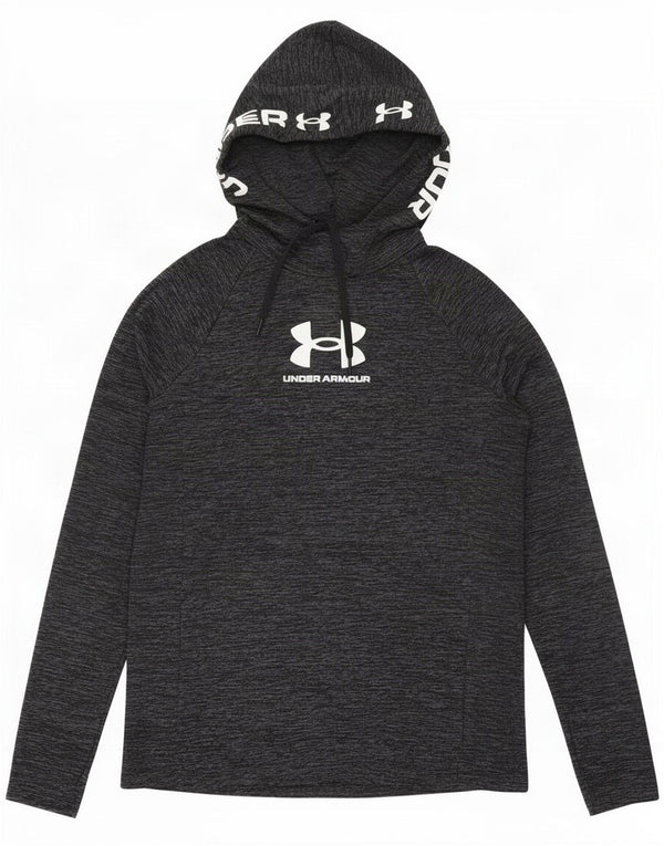 Muška majica Under Armour Graphic s dugim rukavima srednje sive boje