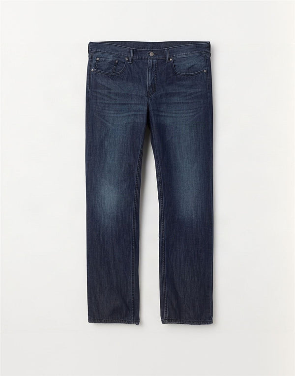 Levi's muške 559 ravne traperice opuštenog kroja W34 L32 tamnoplavi pamuk