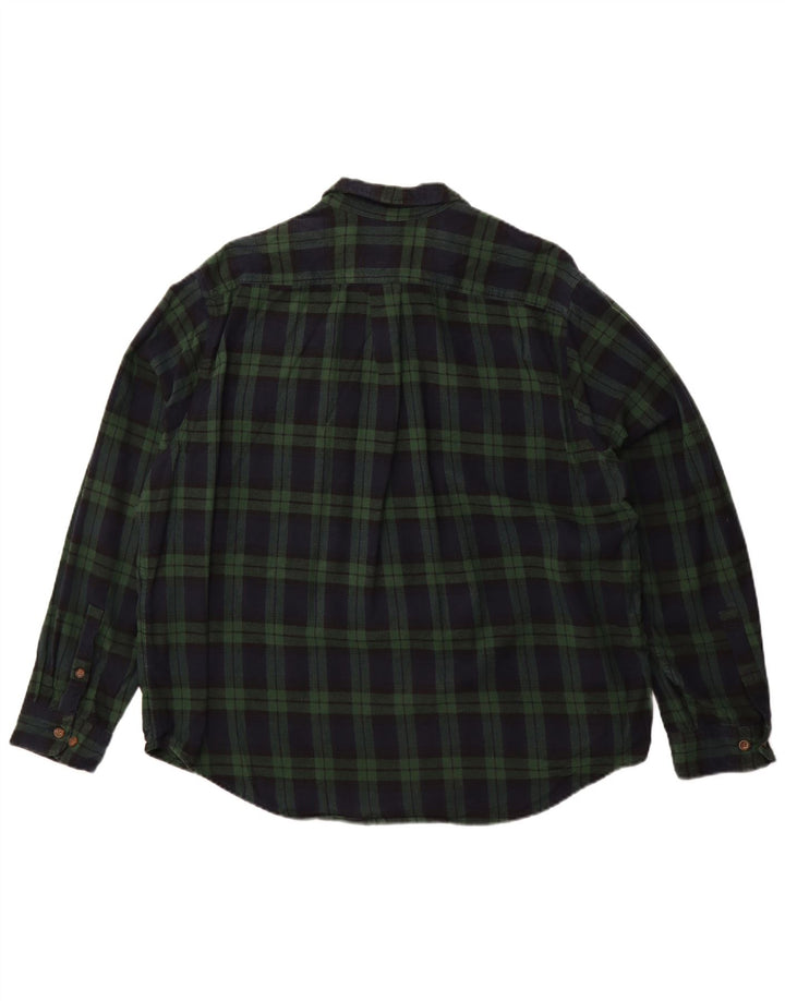 Eddie Bauer muška košulja od flanela 2XL zeleni karirani pamuk