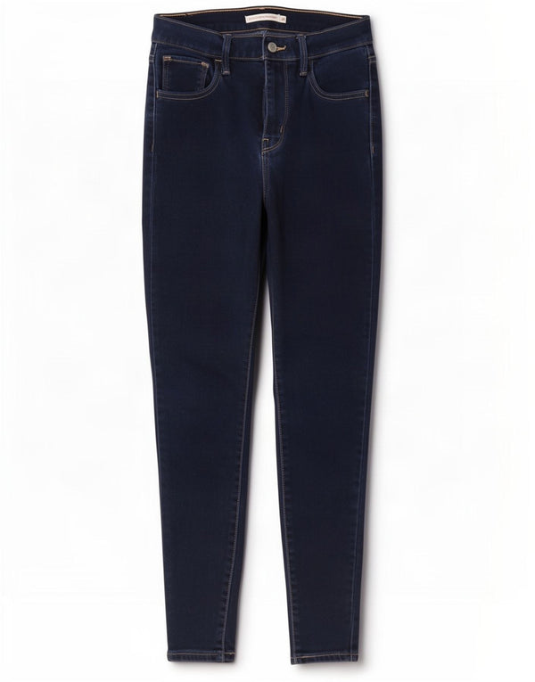 Levi's ženske super uske traperice visokog rasta 720 W26 L28 tamnoplavi pamuk