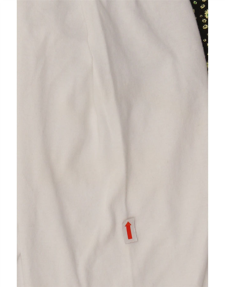 LEVI'S muška opuštena majica dugih rukava s grafikama, srednji bijeli pamuk