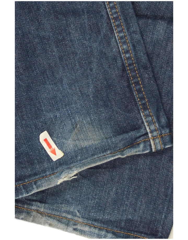 Lee Mens Zed Straight Jeans W34 L34 Plavi pamuk