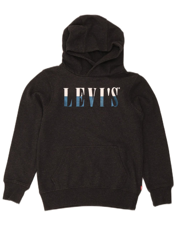 Levi's Boys majica s kapuljačom s kapuljačom 11-12 godina, sivi pamuk