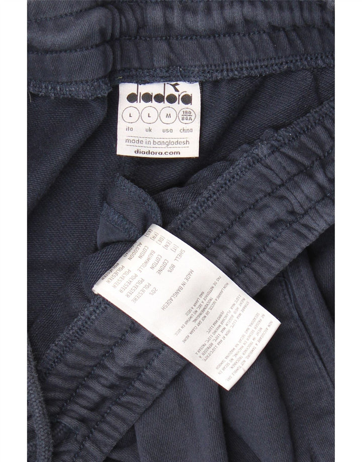 DIADORA Muška trenirka Hlače Joggers Large tamnoplavi pamuk