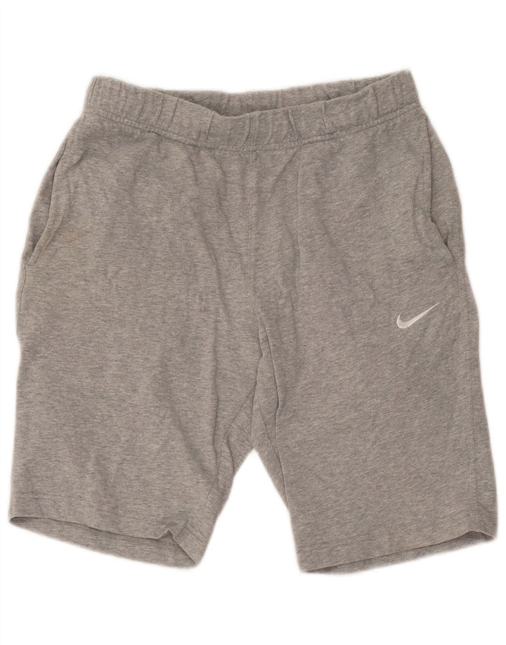 Nike muške ležerne kratke hlače, mali sivi flekasti pamuk
