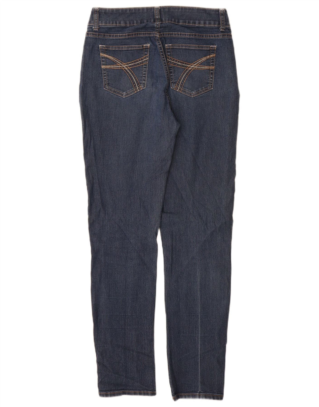 LEE ženske uske traperice srednjeg rasta US 6 srednji W26 L30 plavi pamuk