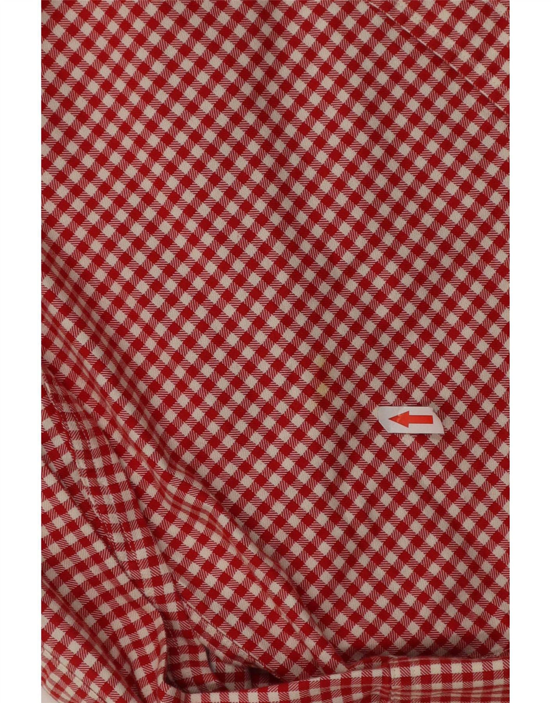 Abercrombie & Fitch muška košulja srednje crvene boje od gingham pamuka