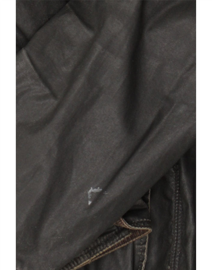 Levi's muška vojna jakna UK 40 veliki crni pamuk