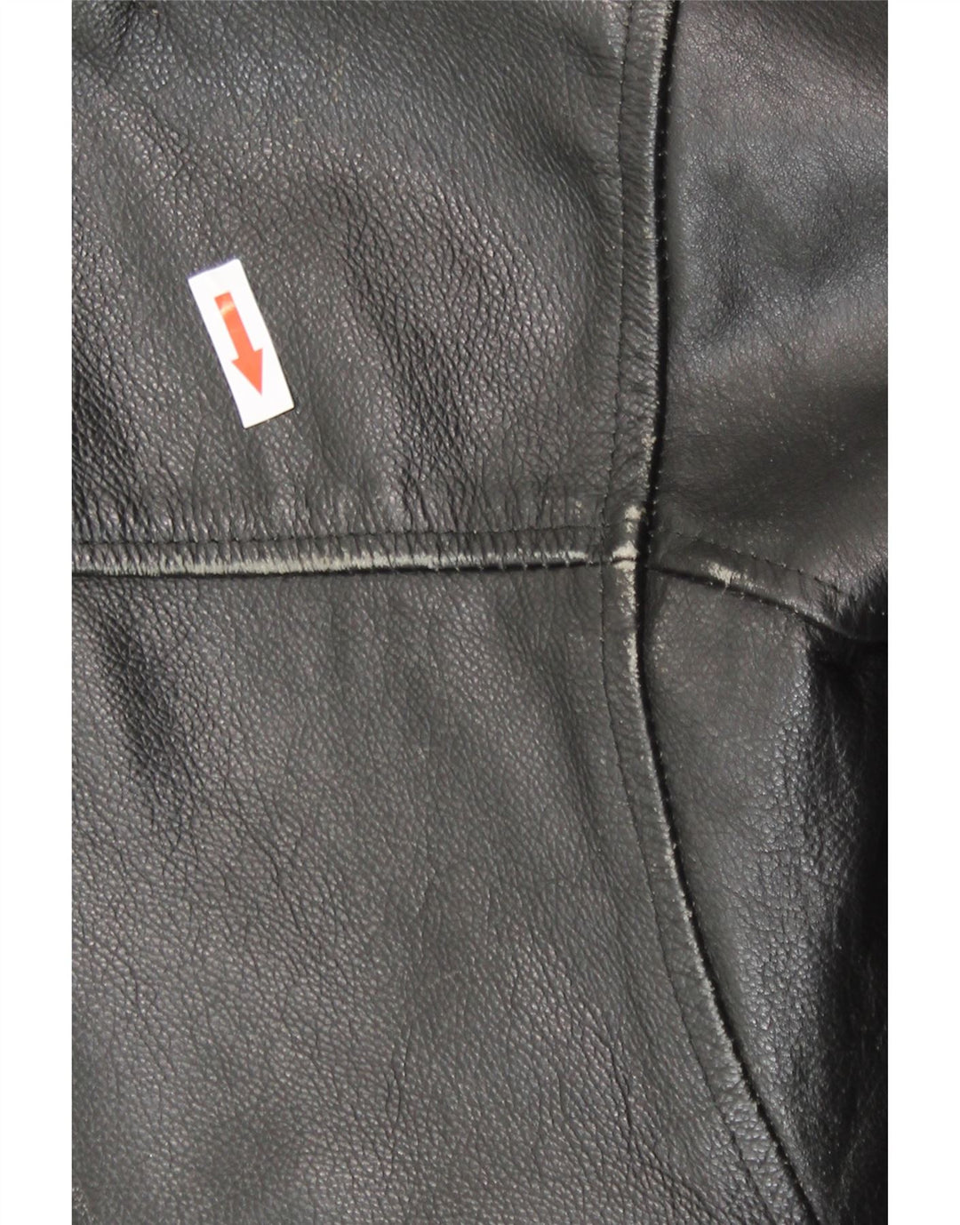 Vintage muška bomber kožna jakna IT 54 2XL crna koža