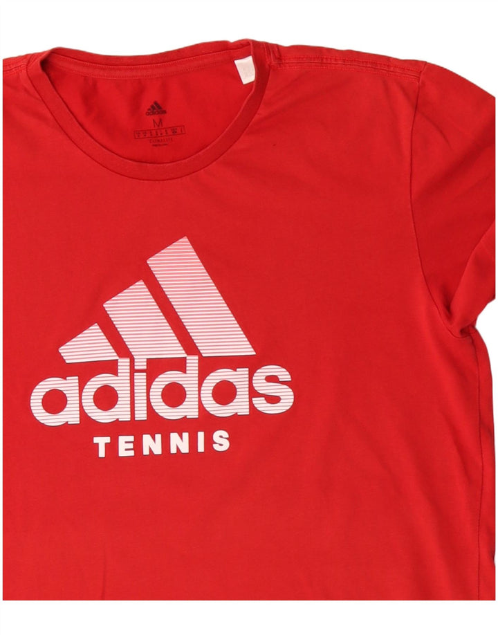 Adidas muška majica Climalite Graphic T-Shirt, srednji crveni pamuk