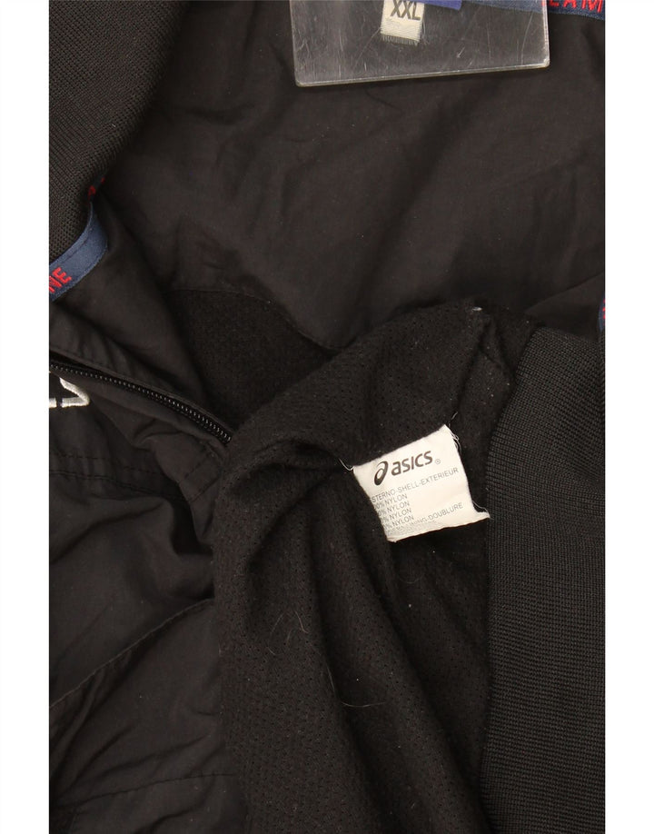 Asics muška bomber jakna UK 44 2XL crni najlon