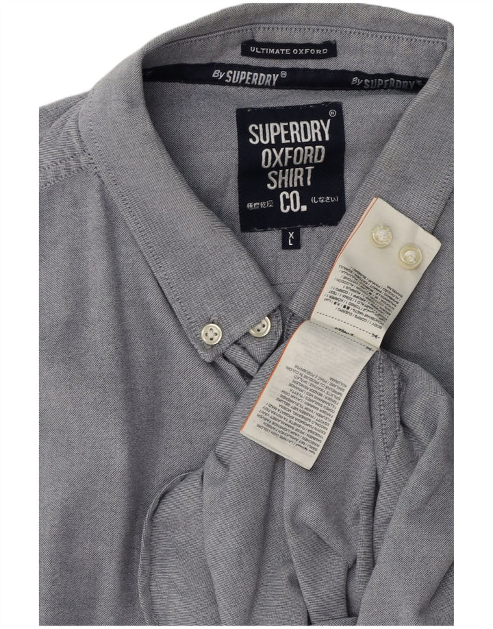 SUPERDRY muška majica kratkih rukava XL plavi pamuk