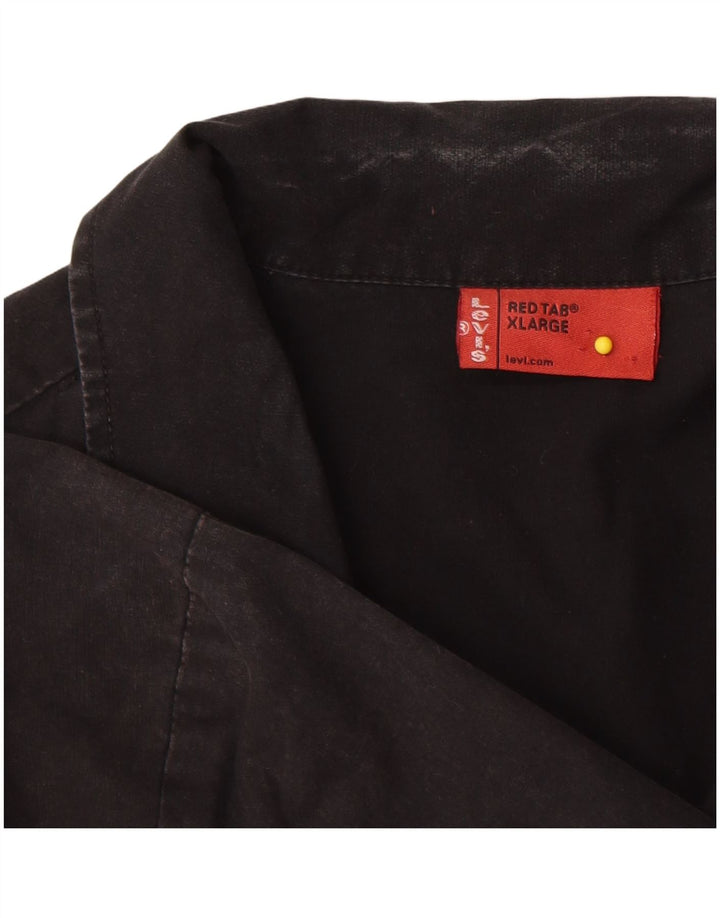 Levi's muška grafička majica kratkih rukava XL, crni pamuk