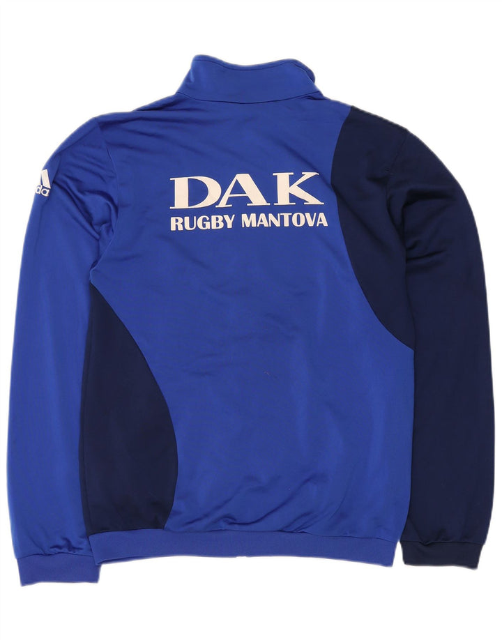 ADIDAS muška grafička trenirka gornja jakna UK 38/40 srednje plave boje