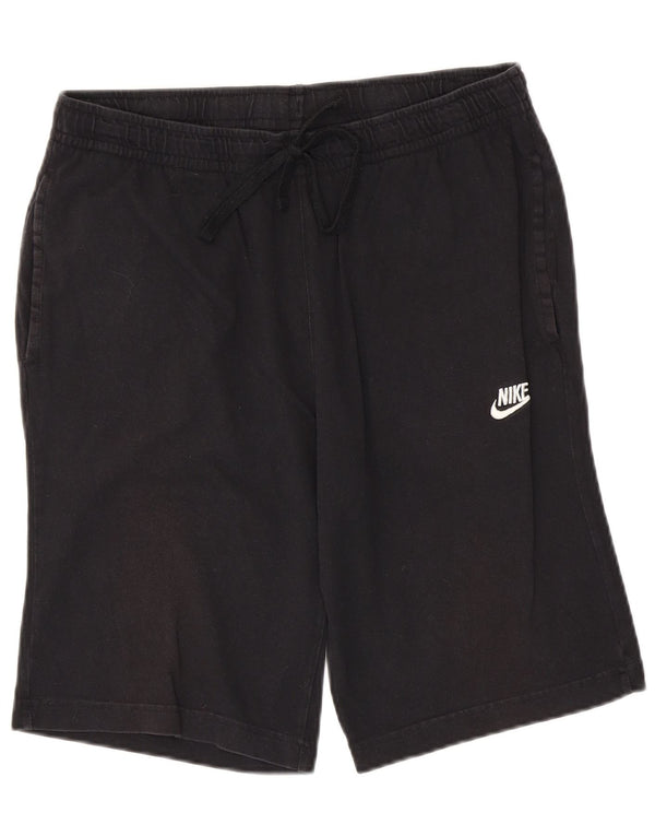 NIKE muške sportske kratke hlače velike crne pamučne boje