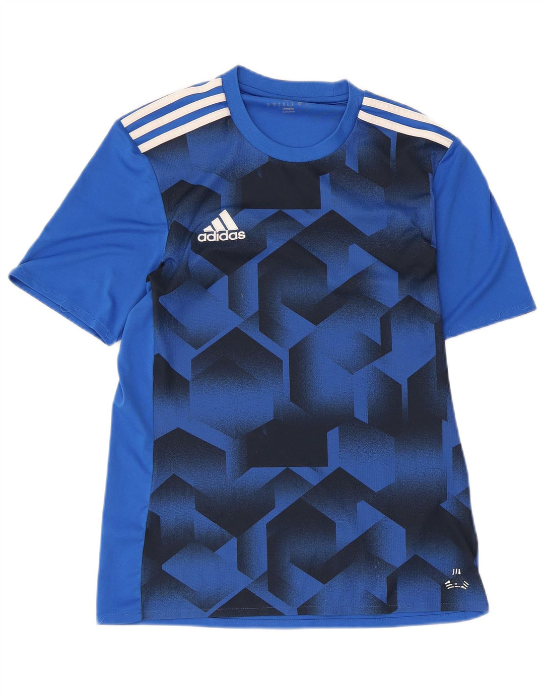 Adidas muška majica Climalite Graphic T-Shirt Mali plavi geometrijski poliester