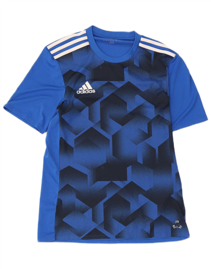Adidas muška majica Climalite Graphic T-Shirt Mali plavi geometrijski poliester