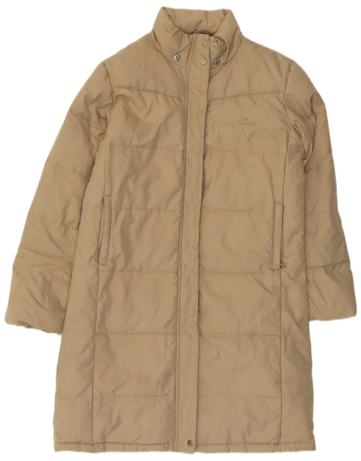 BEST COMPANY Womens Padded Coat UK 14 Large  Beige