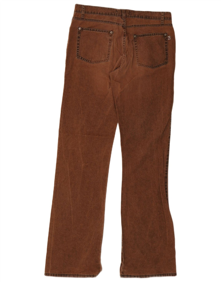 VINTAGE Ženske Bootcut traperice W32 L32 Smeđe