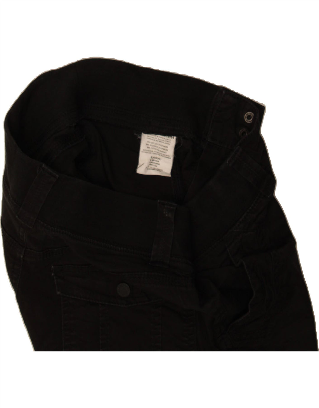 LEE Womens Easy Fit Cargo Shorts US 6 Medium W28 Black Cotton Vintage Lee and Second-Hand Lee from Messina Hembry 