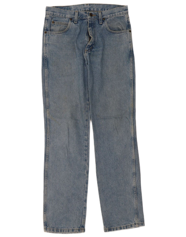 Wrangler muške ravne traperice W30 L32 plavi pamuk