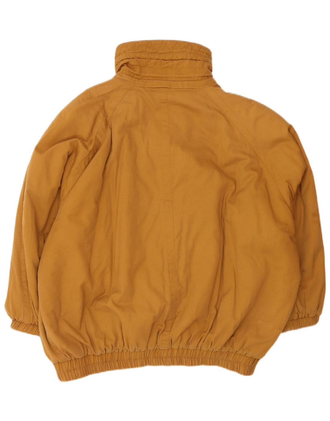 VINTAGE ženska prevelika vjetrovka jakna IT 42 srednje smeđi pamuk