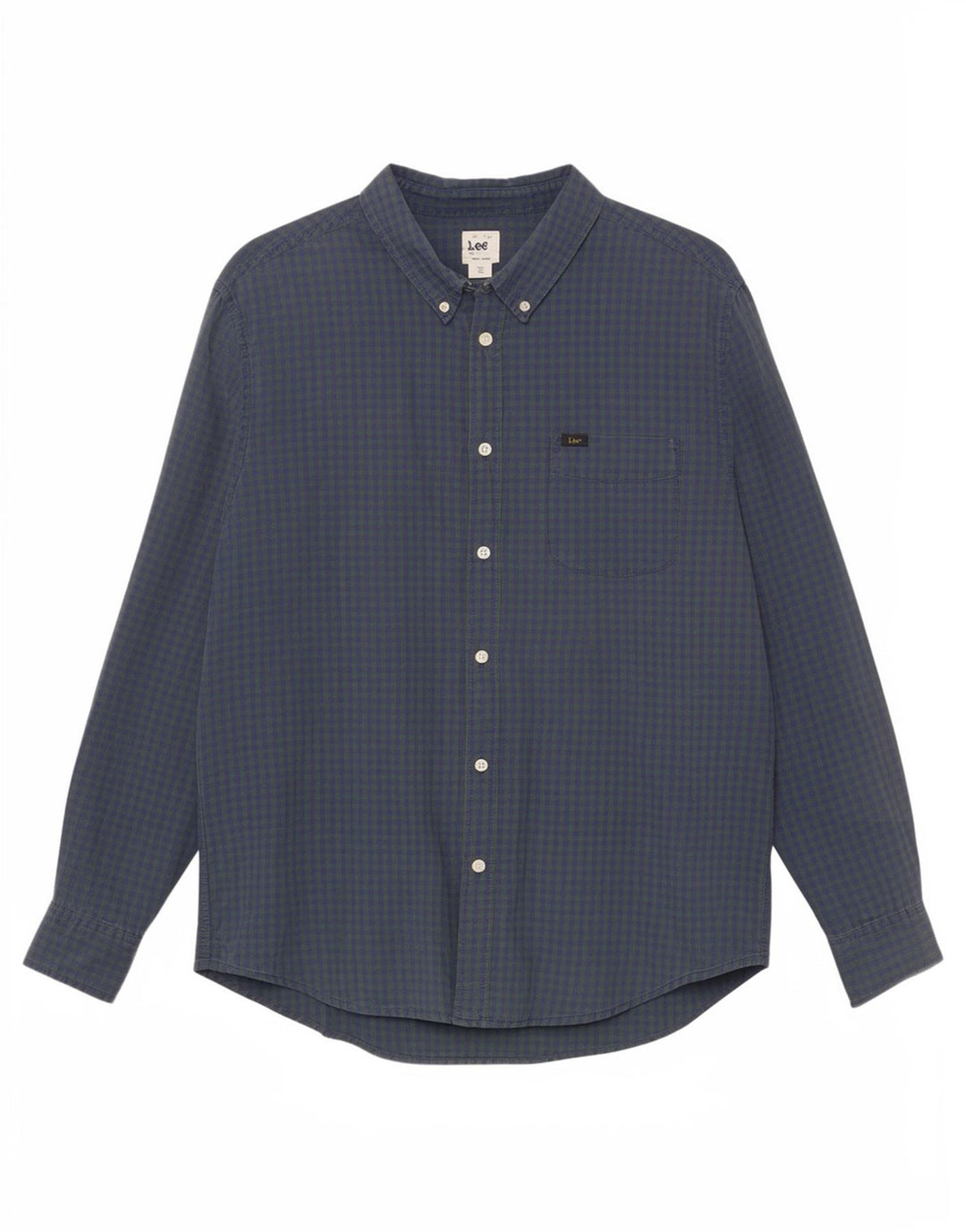 Lee muška karirana košulja klasičnog kroja XL Green Gingham