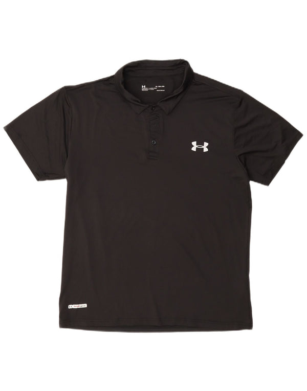 Under Armour muška polo majica Heat Gear XL crni poliester